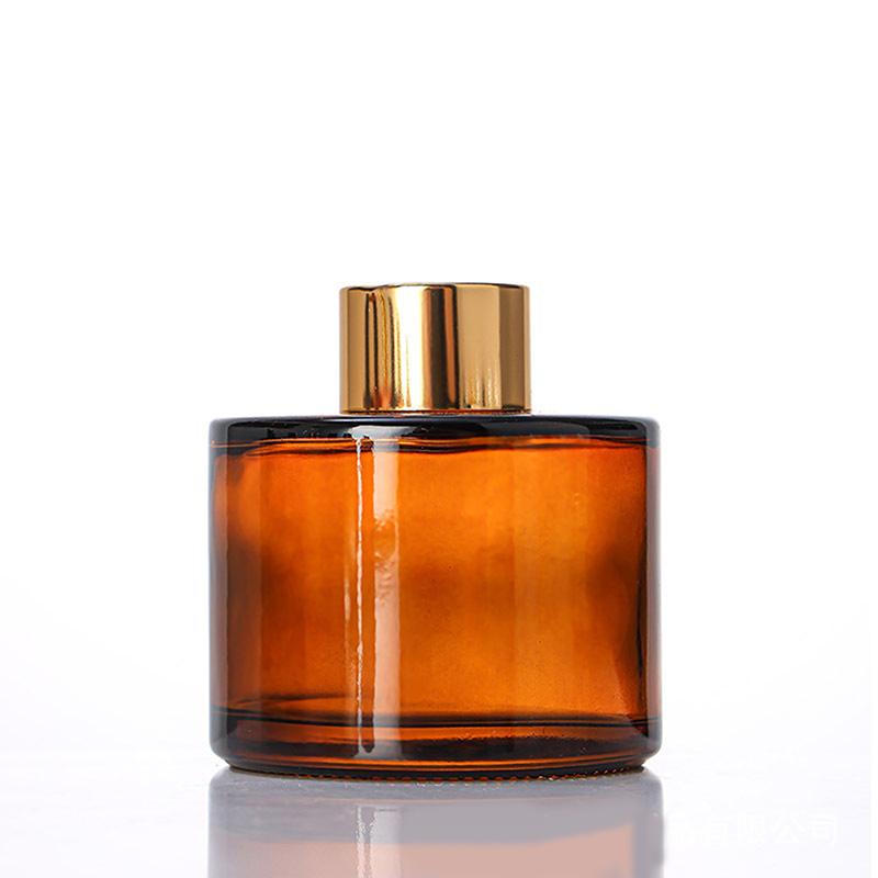 Sticlă de sticlă goală pentru aromaterapie de 150 ml, Sticlă difuzor de parfum cu ratan, Difuzor de parfum, Recipient de sticlă pentru decorul casei