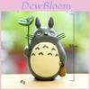 Harz Cartoon Mein Nachbar Totoro Miniatur Garten Deko Mit Blattdesign Für Zuhause Büro Geschenk