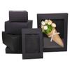6 Stück Geschenkboxen aus Kraftpapier mit Fenster für Hochzeitsgeschenke, Kekse, Süßigkeiten, Weihnachtsgeschenkverpackungen, Geburtstagsparty-Dekoration