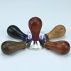 304 Edelstahlbasis Rotes Holzgriff Tamper 41MM 49MM 51MM 53MM 58MM 58.35MM Kaffeepulverhammer Kaffeezubehör