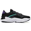 Anta Chunky Sneakers Women's Low Top Black/Green/White 12838808R-5