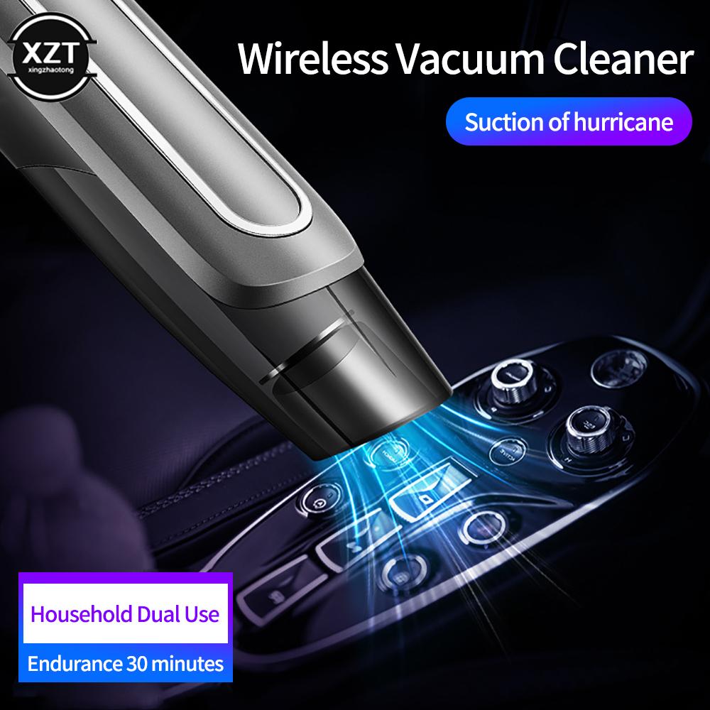 Clearance Sales USB Charging Handheld Cordless Vacuum Cleaner Portable Car Vacuum Cleaner 120W Powerful Suction Vacuum Cleaner