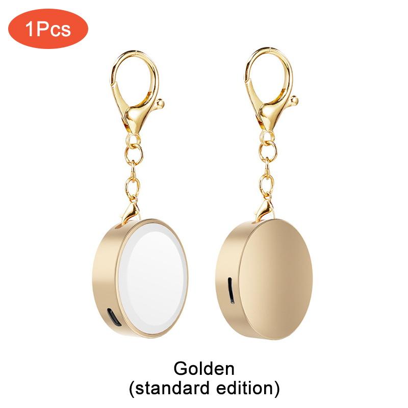 Portable Magnetic Watch Wireless Charger With Keychain For Apple Watch 10 9 8 7 6 5 4 Ultra2 SE Type C L Dual Door Charging Port