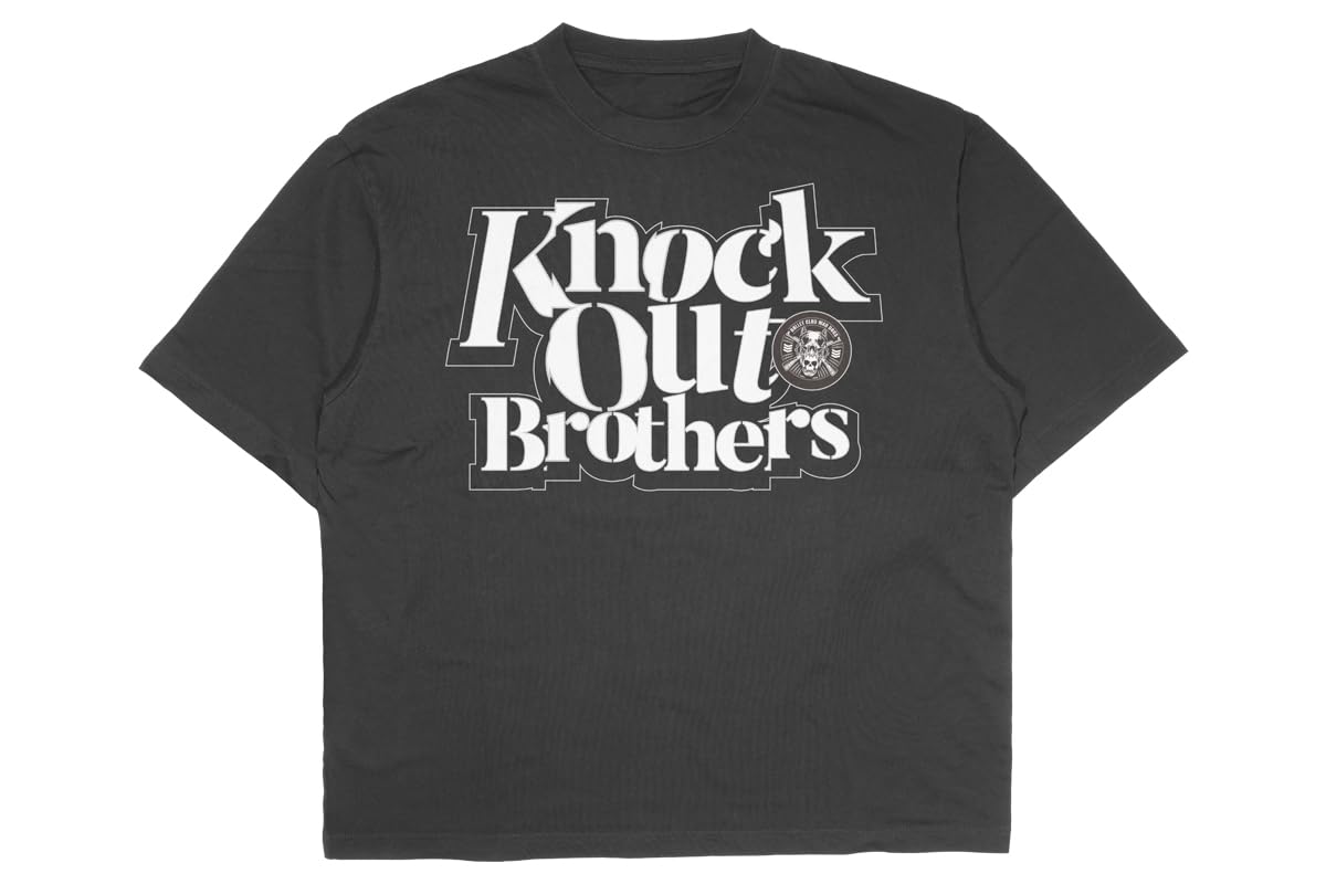 

New Japan Pro-Wrestling Knock Out Brothers Big Silhouette T-Shirt, Size M, 6774104176