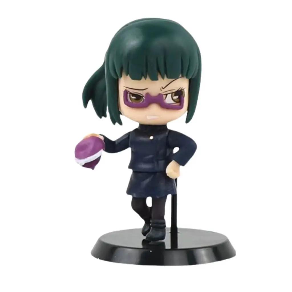 6Pcs/Pack Jujutsu Kaisen Q Posket Figure Satoru Gojo Geto Suguru Yuji 7cm Figurine Anime Collection Dolls Toy Model Ornaments