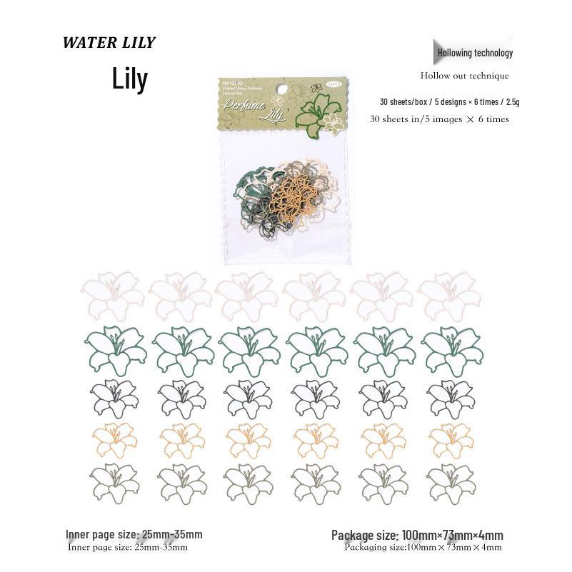 Mò Mò Bái Retro Embossed Journal DIY Kit: Kraft Paper Flower Picking Collection, 8 Styles