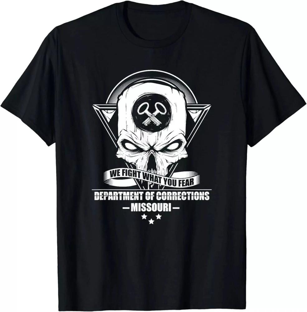 Missouri Department Of Corrections Officer Skull Prison Tee T-Shirt Unisex T-Shirt XL