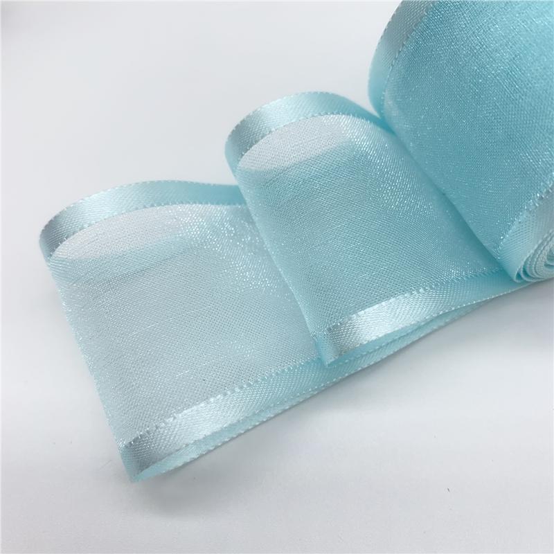 5 Yards 38mm Breitseite Organza Band Bogen Hochzeit Weihnachten Dekoration Handgemachte DIY Verpackung Handwerk