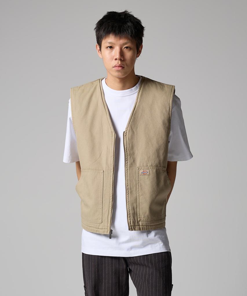 Dickies Duck Canvas Vest Desert Sand