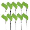 10Pcs Golf Head Headcovers with Window Display, Neoprene Golf Iron Head Covers