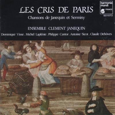 CD VISSE; ENS CLEMENT JANEQUIN - Janequin;Les Cris De Paris  HMC901072 HARMONIA MUNDI 1988 France ObiClassical Used