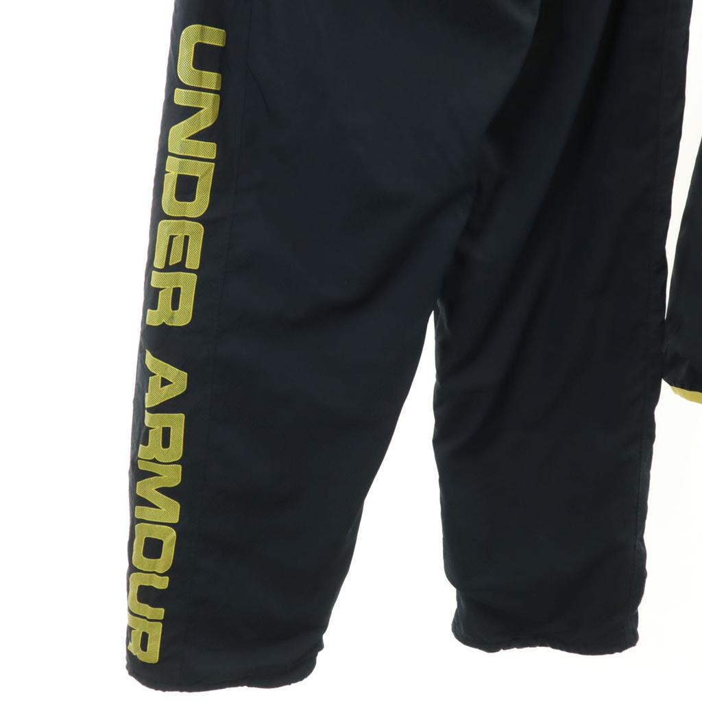 Under Armour Training Windbreaker Setup LG/MD Black Tricot Lining Men's Used