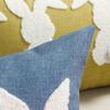 Embroidered Throw Pillow Cover Rectangular Waist Cushion Cover Easter Bunny Pillowcase  Sofa