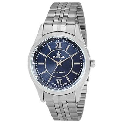 J-AXIS Unissex MRM103-SBL (Relógio Solar MARSHAL Cinto de Metal Chama Solar) Assistir