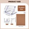 Kit Tavola Macramè Fai da Te, Strumenti Multifunzionali Tessuti a Mano per Intrecciare e Annodare