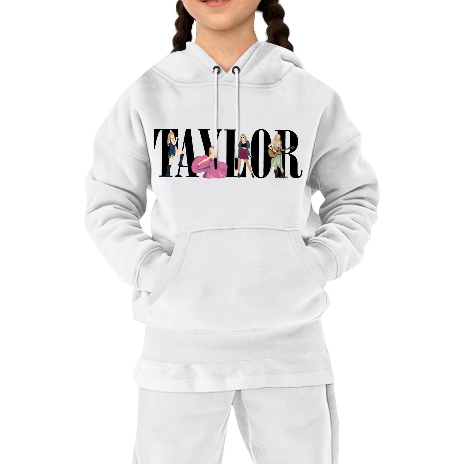 

Детская толстовка с капюшоном и градиентным принтом, с длинными рукавами, свободные женские толстовки, толстовки 120 белый