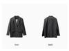 2026 Spring Women's Wool Blend Lapel-less Suit Jacket: Timeless, Elegant, Formal Wear