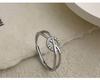 Adjustable S925 Silver Luxury Full Diamond Cross Ring for Women’s Index Finger