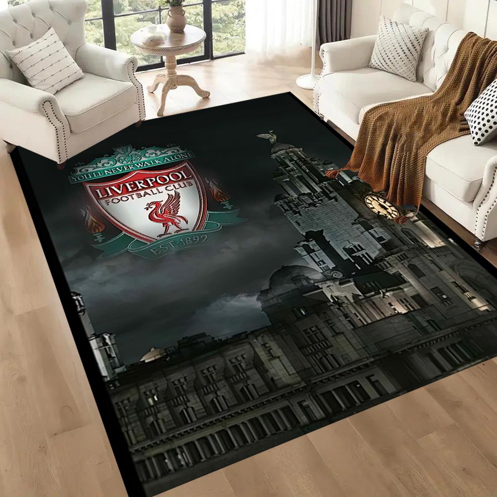 Liverpool Football Club Carpet Design For Balcony Entryway Dining Room Living Rooms Antislip Rug Decorate Offices