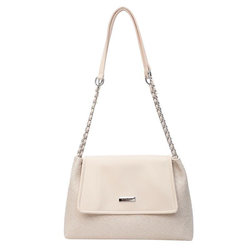 Модная сумка через плечо на цепочке Женская 2024 Весна Новая Мода Большая Вместимость Ромбовидная Сумка Кросс-боди