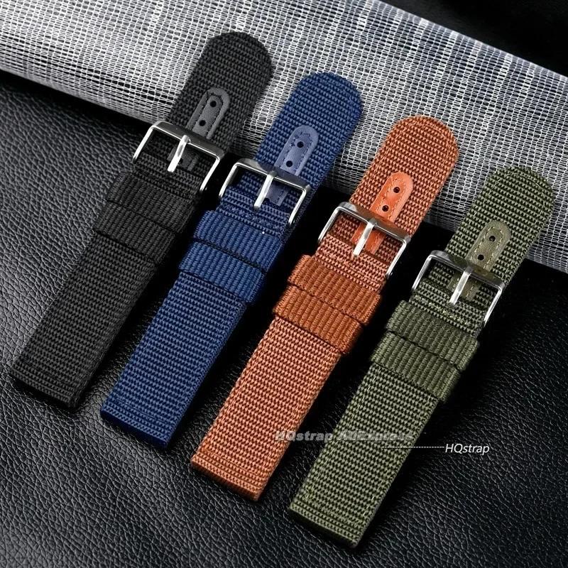 Curea de ceas din pânză de nailon, curea moale țesută, brățară universală din piele pentru bărbați, femei, curea pentru ceas sport 18mm 20mm 22mm 24mm