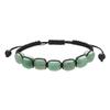 Zhouhang Natural Crystal Aventurine Amethyst Woven Bracelet Jewelry