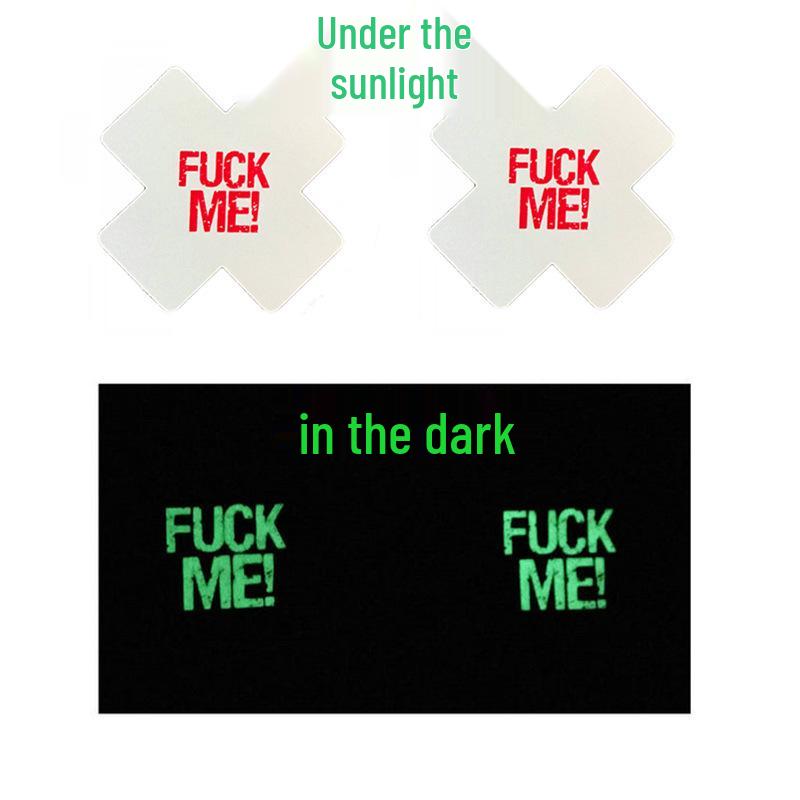 Luminous Sexy Adult Nipple Covers - Anti-Poke Invisible Disposable Pasties