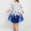 Vestido de capa de talla grande para mujer con sobrecapa de gasa floral, vestido formal bodycon lápiz midi para boda, fiesta de cóctel, trabajo