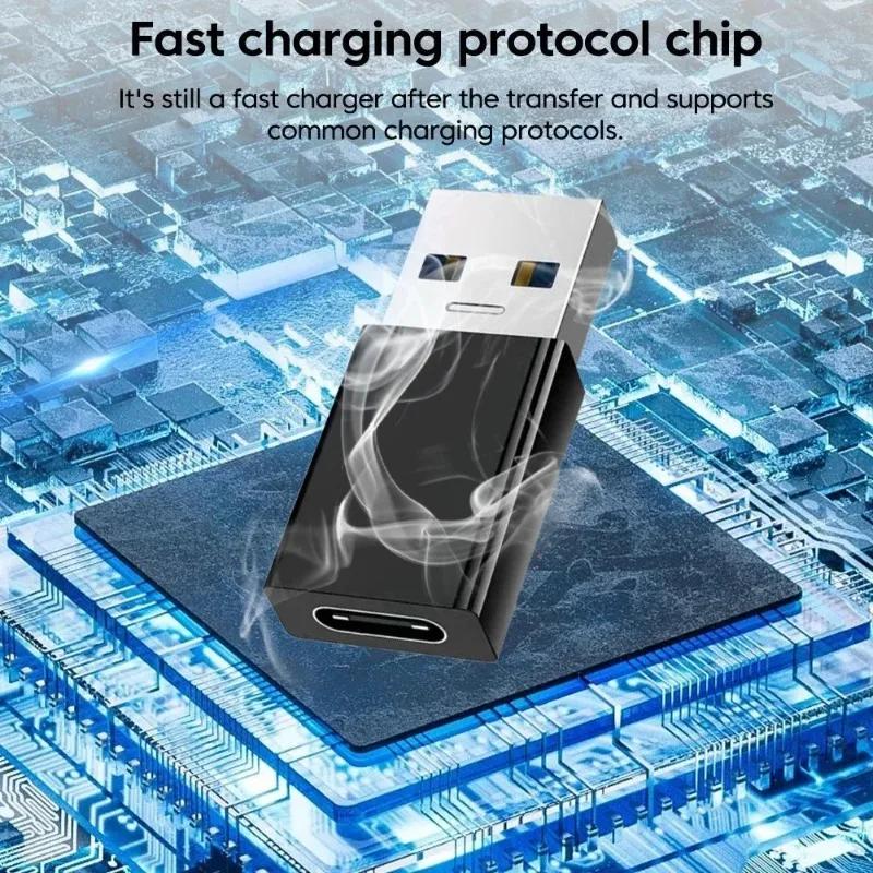 USB-C To USB-A Female To Male Adapters 5Gbps High-speed Data Transfer Phone Converters Type C To USB3.0 Connectors for Keyboard