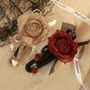 Hot-selling New Chinese-style Flower One-line Grab Clip for Women's High-end Hairpin and Elegant Headwear New Rose
