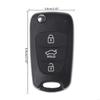 2025 New 3 Button Remote for Key for Case for Shell for KIA Rondo Sportage for S