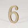 Bronze Color Door Number With Backing Adhesive House Number Apartment Door Number For Outdoor Hotel Home Mailbox Label