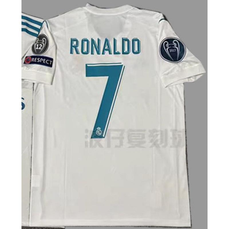 Vintage Jersey Football Jersey Beckham Zidane Messi C Ronaldo Classic Championship Jersey