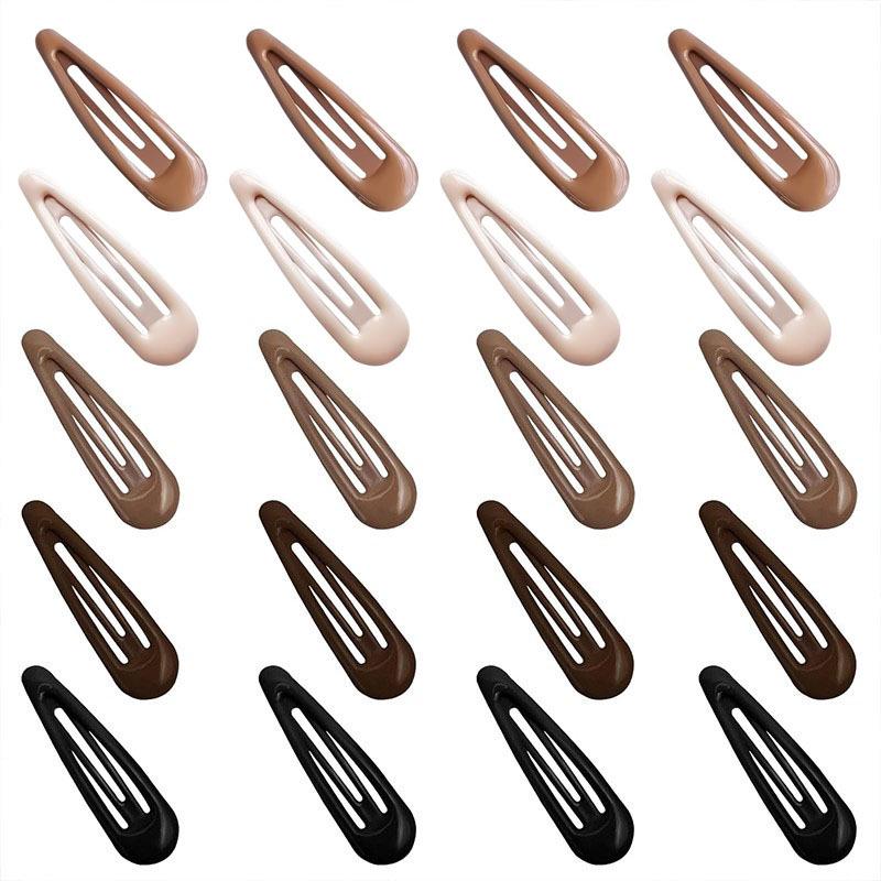 

Cross-border Baking Paint Print BB Clips: Kids Bangs Clips & Metal Side Clips Hair Accessory Set