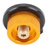 Camping Stove Butane Gas Adapter for Long Gas Tank Adapter to Convert Lindal Type Valve Output