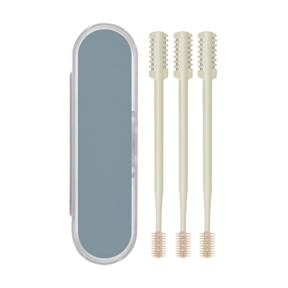 3Pcs/Set 360° Rotating Nose Hair Trimmer Washable Hair Removal Tool Nose Hair Clippers  Women Men