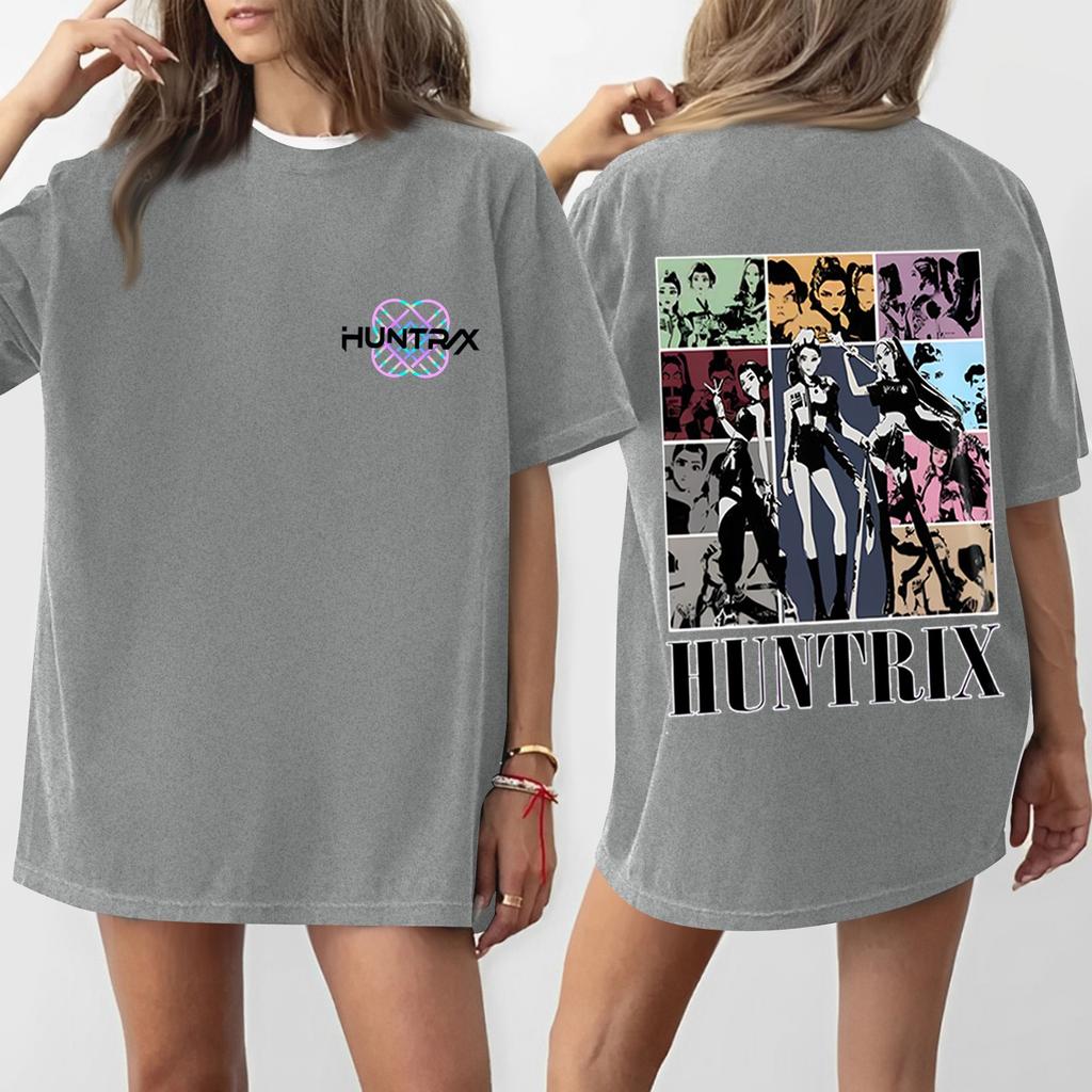 Women's Round Neck Printed Short-sleeved T-shirt Top