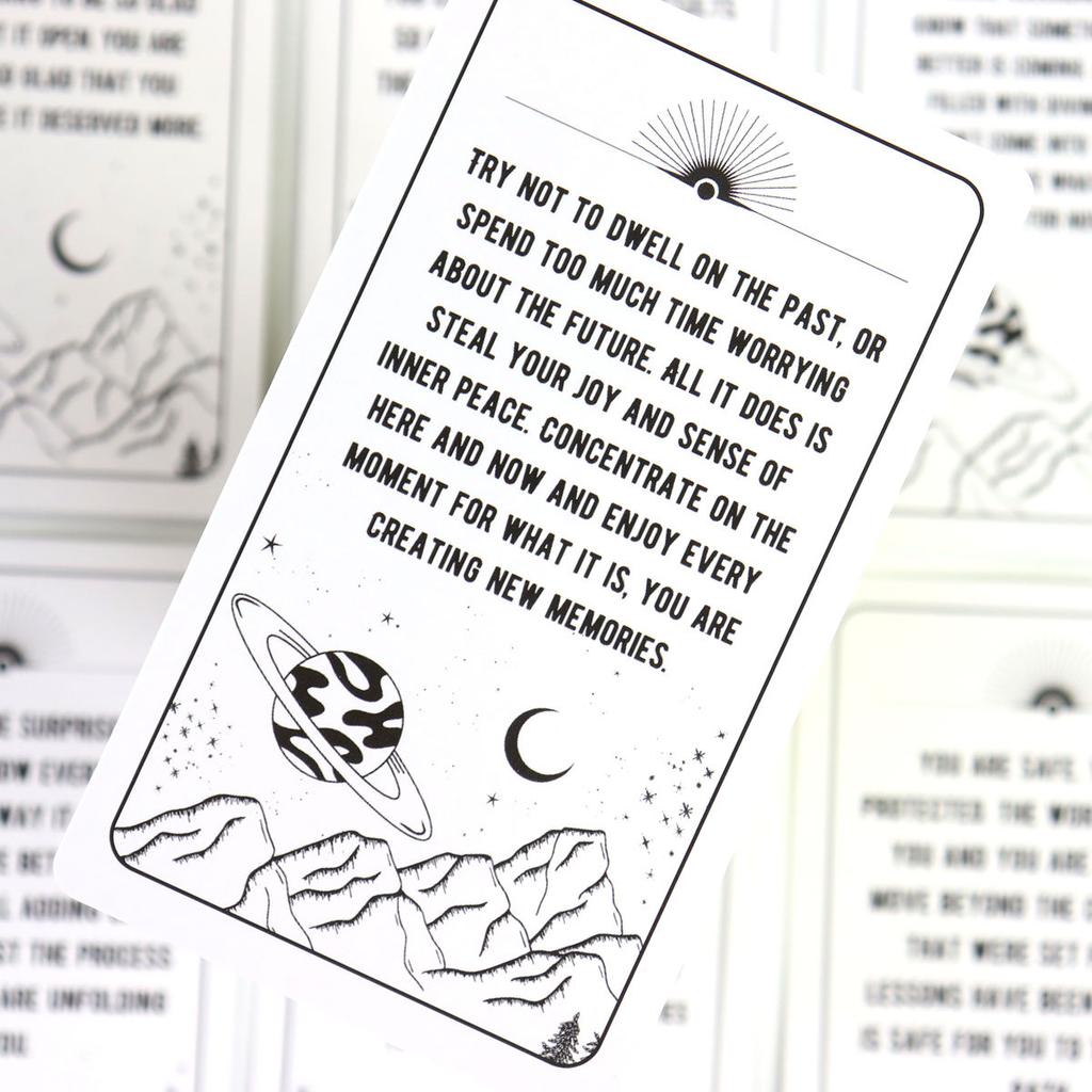 Messages From The Universe Oracle Deck 10.3*6cm with Guidance From Your Guides for General Readings 54 Pcs Oracle Cards