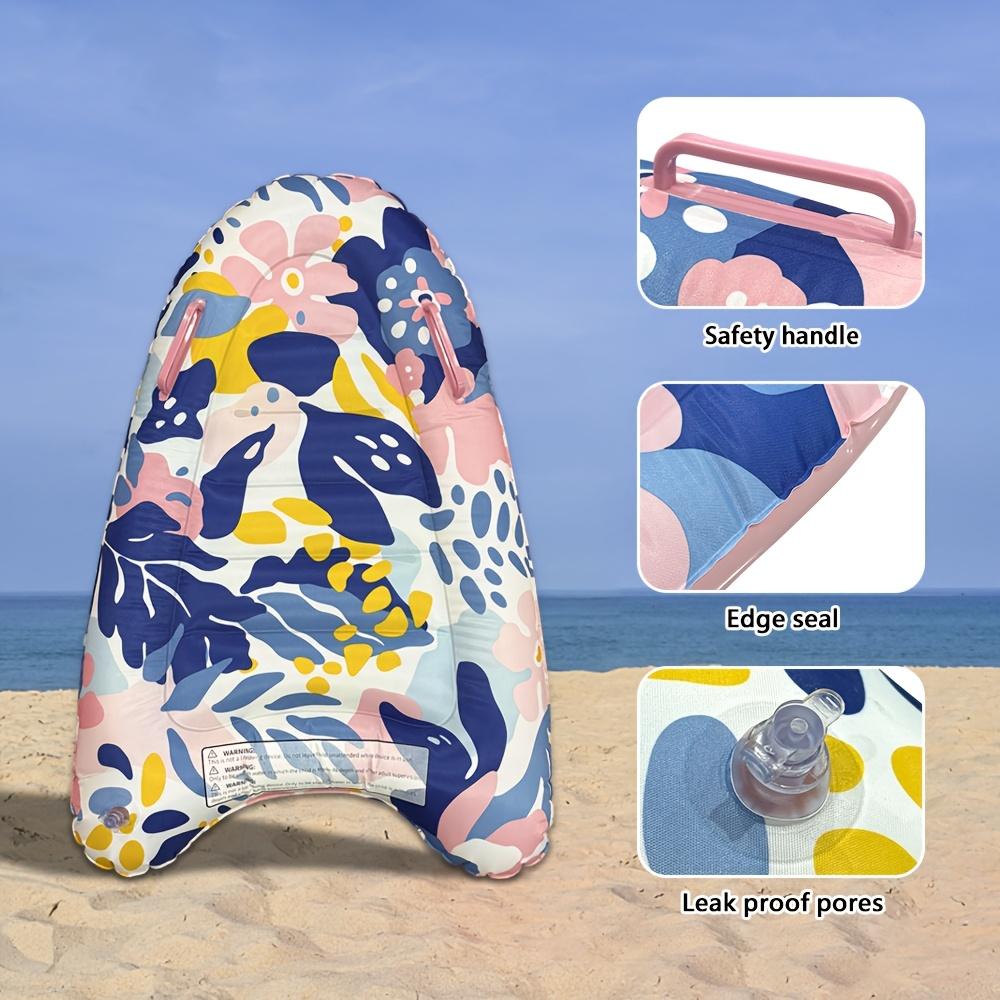 Surf Inflatable Body Board With Handles Lightweight Swimming Floating Surfboard Aid Mat Surfing Swimming Water Toy For Kids