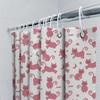 Home Shower Curtains For Bathroom Waterproof Fabric Modern Nordic Style Bathroom Curtains Shower Curtain 180X200