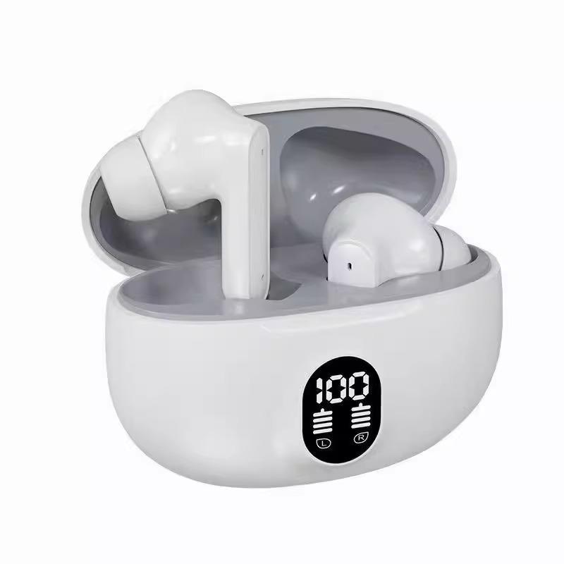 Smart Wireless Noise-Cancelling Bluetooth Earphones 2025 with In-Ear Display and Long Battery Life