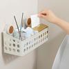 Suction Cup Storage Rack Large Capacity Strong Load-bearing Simple Installation