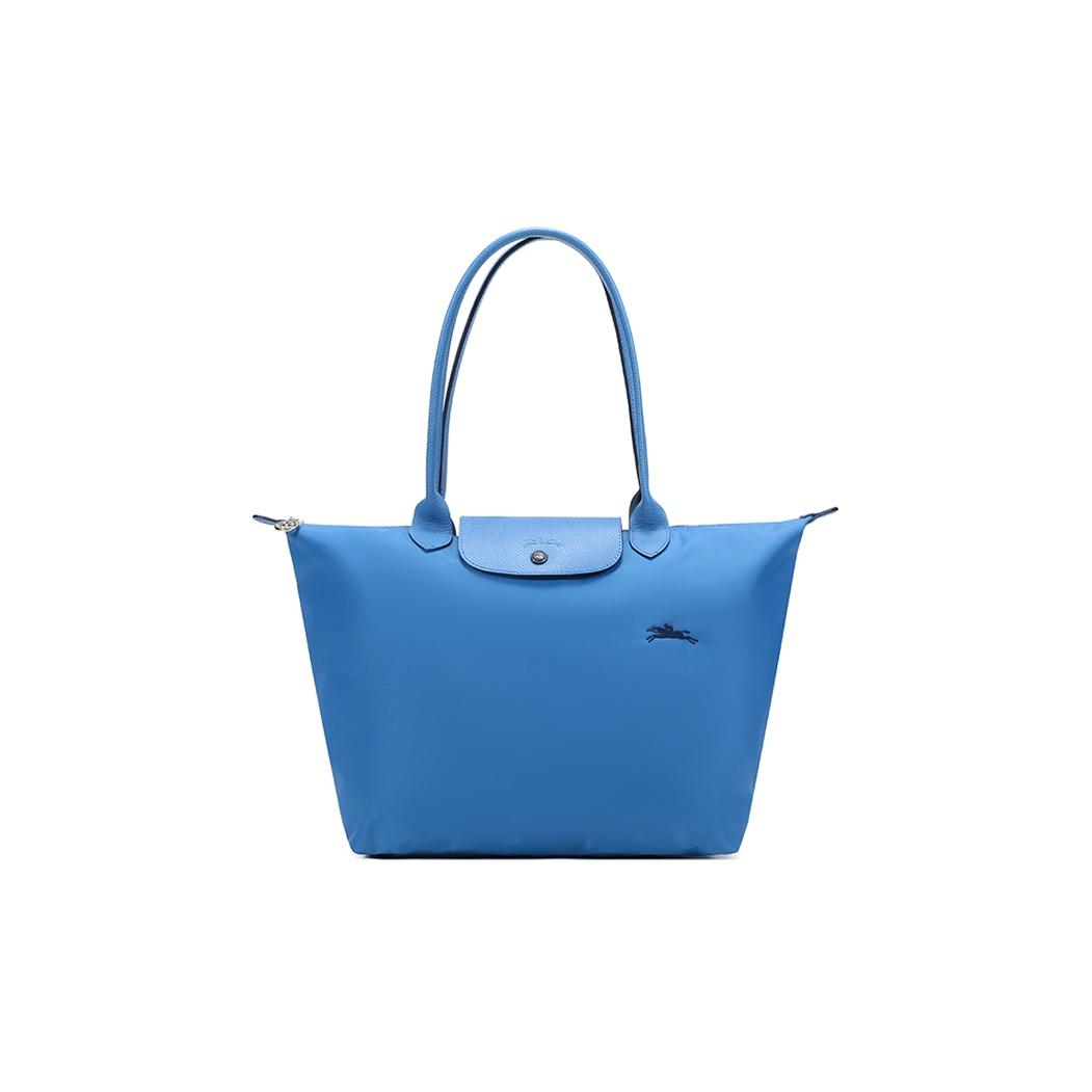 

Longchamp Le Pliage Club 31 Fabric Long Handle Tote Bag Shoulder Bag Large Women tote bags Blue 1899619P50 Blue