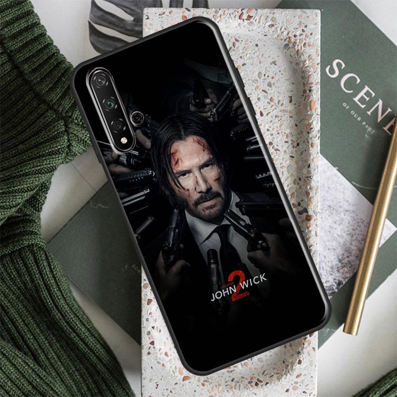 John Wick Keanu Reeves For Huawei Nova 12s 7i 8i 11i 12i 9 10 SE Y91 Y90 Y60 Y70 Y72 Y61 P30 P40 Lite P60 Pro Case