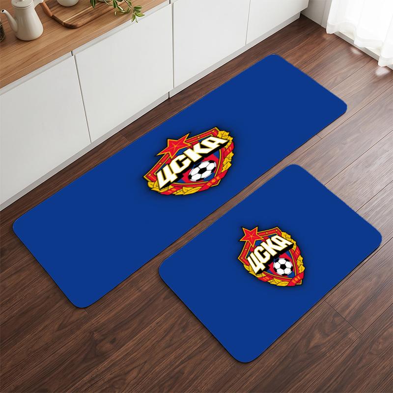 CSKA Moscow (108) Flannel Kitchen Mat Soft Anti-Slip Kitchen Floor Runner Rug Kitchen Rug for Home Kitchen Decor