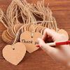 100pcs DIY Valentine's Day Tags Heart Shape Blank Red Pink Paper Gift Labels Hanging Decoration Heart Shaped Cards