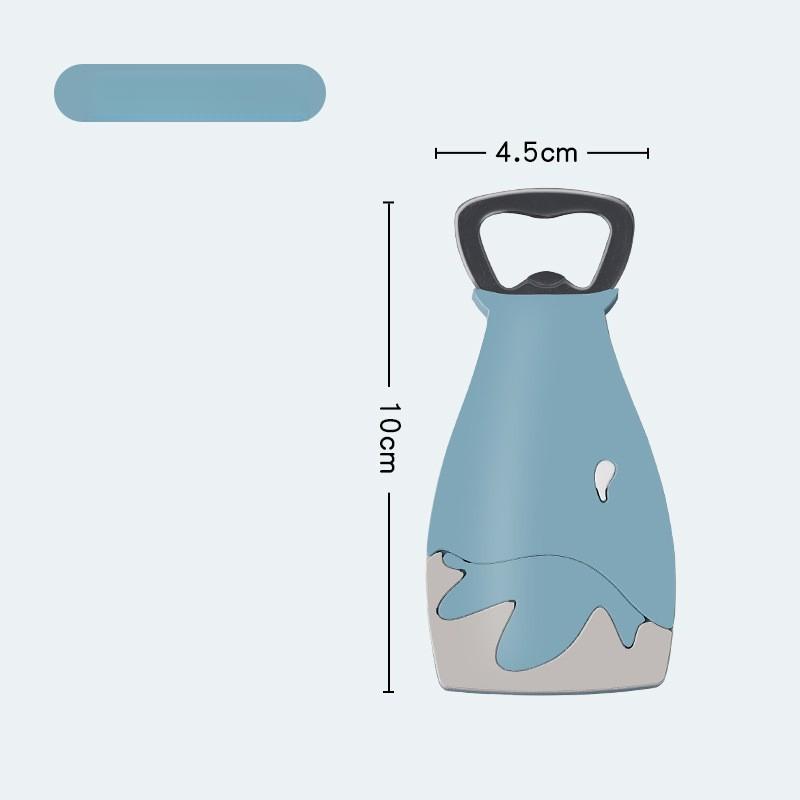 Kreativní domácí otvírák na láhve ve stylu čínských symbolů štěstí, lze přilepit na lednici pro snadné skladování, perfektní jako kreativní dárek