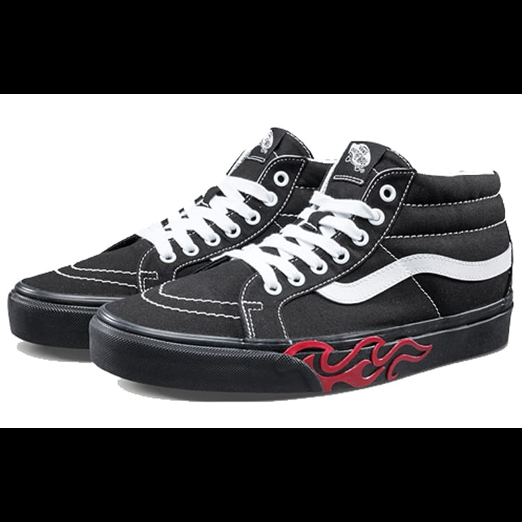 Sk8 Vans-Mid 'Flame Cut Out' VN0A3MV8UQZ
