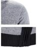 Men's Casual Knit Hooded Cardigan - Autumn/Winter Korean Style, Solid Color, Loose Fit Trendy Outerwear