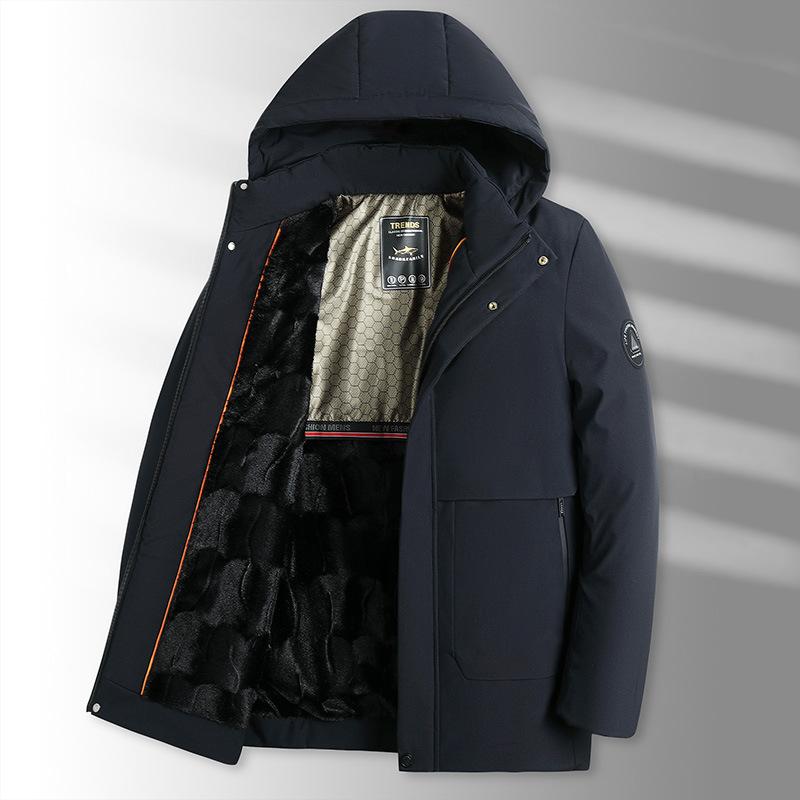 

Мужские зимние теплые куртки, повседневная стеганая ветрозащитная верхняя одежда, пальто с карманами, рабочая куртка с капюшоном, ветровка для мужчин, утепленная толстая парка, термокуртки 6XL